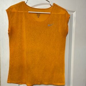 Nike Women's Orange Tank Top